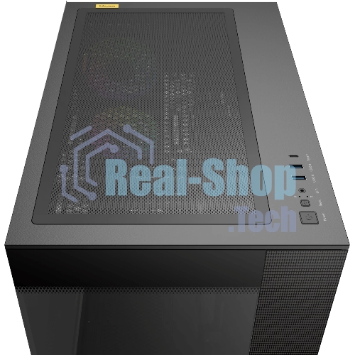 Корпус Ocypus Delta C74 ARGB Black, Midi-Tower, чёрный, 2 x 120 мм