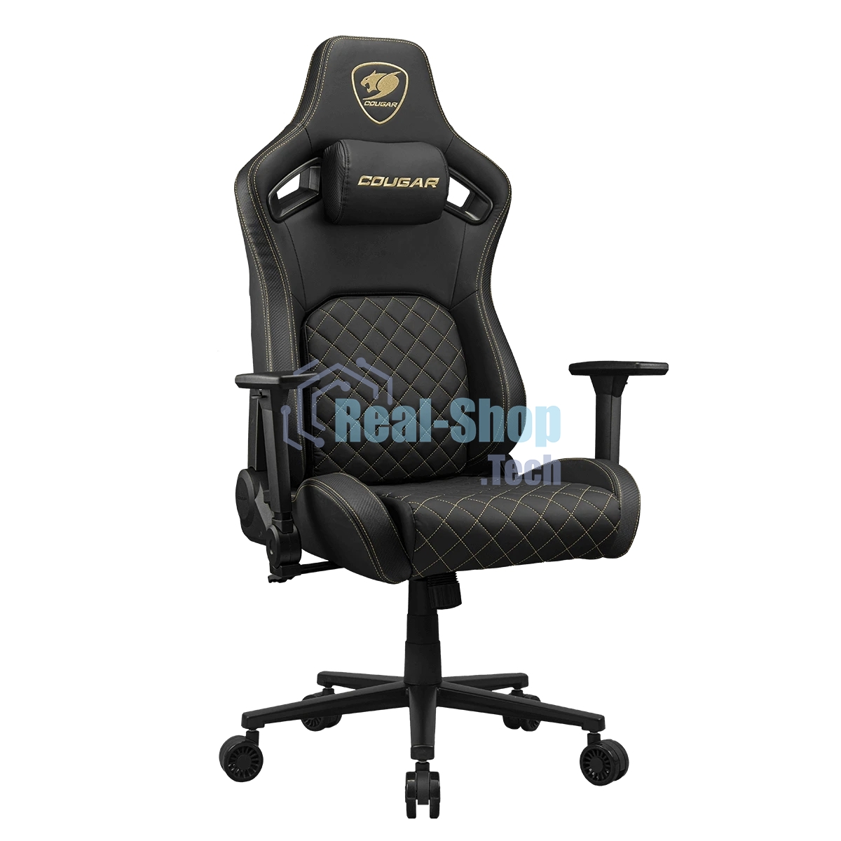 Компьютерное игровое кресло Cougar Defensor Gold