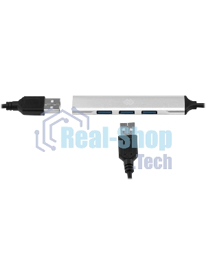 USB-концентратор Digma DHUB-4USB-AC-2.0, USB-C + USB-A, USB 2.0 4 портов, USB