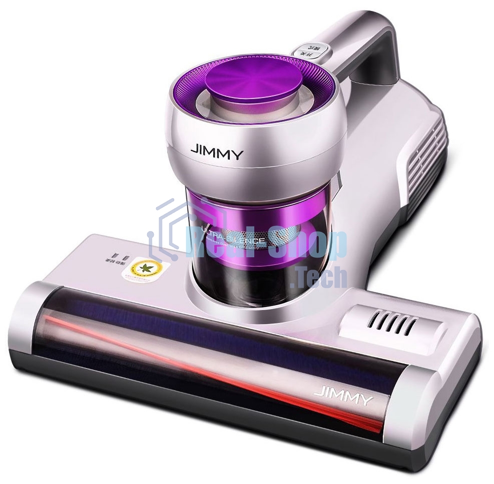 Пылесос для удаления клещей Jimmy BX5 Champagne+Purple Anti-mite Vacuum Cleaner бежевый/фиолетовый, 600 Вт, уборка сухая, пылесборник контейнер 0,5 л