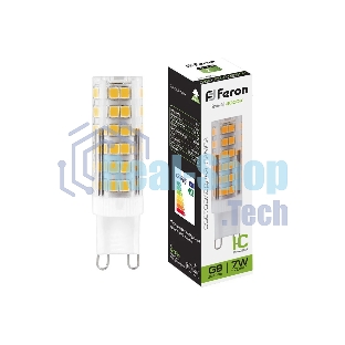 Лампа светодиодная Feron LB-433 7W 230V G9 4000K