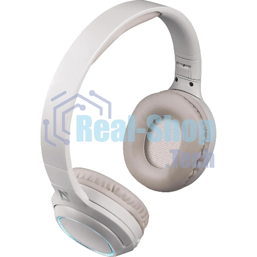 Беспроводные/проводные наушники Defender FreeMotion B444 бежевый, накладные, Bluetooth + проводной, складная конструкция, до 8 ч