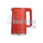 Чайник электрический Energy E-208 1.7 л красный, двойной корпус