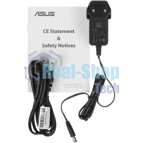 Роутер беспроводной Asus RT-AX57 AX3000 10/100/1000BASE-TX черный