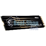 Накопитель SSD MSI SPATIUM M480 PRO, 2Tb, M.2 2280, PCIe 4.0 x4, NVMe, R/W 7400/7000