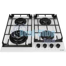Газовая варочная поверхность DeLonghi GRETA 6GW BB, 4 конфорки, закаленное стекло, 7800 Вт