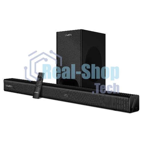 Саундбар SVEN SB-2400DD черный (Dolby Digital Plus, 2х80 + 240 Вт, Bluetooth, ПДУ, USB)