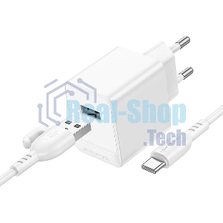 Сетевое зарядное устройство BOROFONE (6941991104664) BAS11Aa для Type-C белый