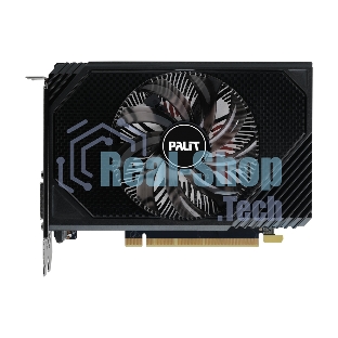 Видеокарта Palit RTX 3050 STORMX OC 6Gb NVIDIA GeForce RTX 3050 6Gb PCI-E 4.0 96bit GDDR6 1042/14000 DVIx1 HDMIx1 DPx1 HDCP Ret
