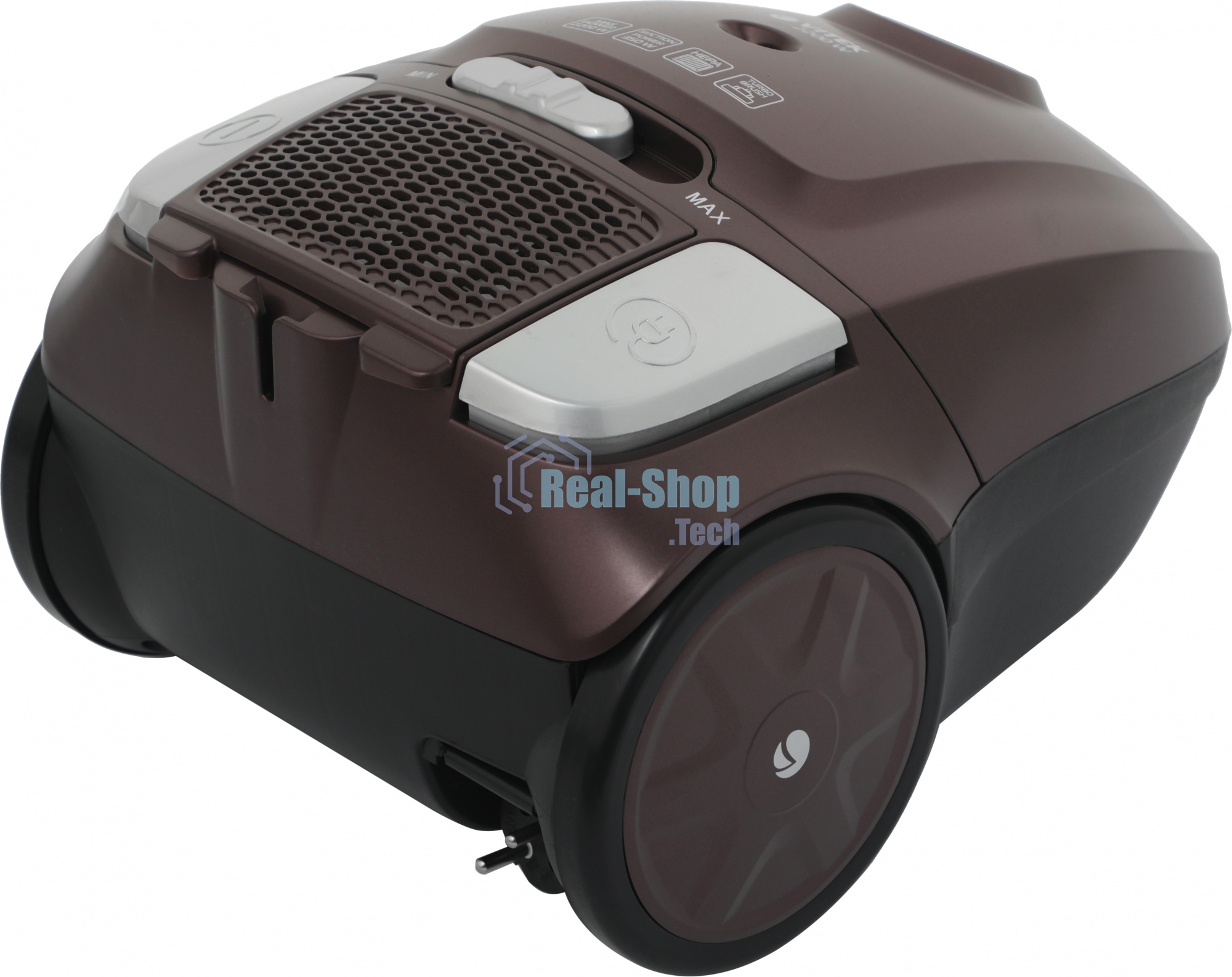 Пылесос Vitek VT-8138 коричневый/черный, 350/2200 Вт, уборка сухая, пылесборник мешок 2 л