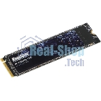 Накопитель SSD KingSpec NE-1Tb, 1Tb, PCIe 3.0 x4, M.2 2280, NVMe, R/W 2400/1900
