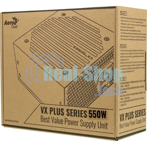 Блок питания Aerocool/Formula VX-550 PLUS, 550Вт 120мм, черный