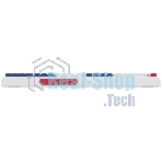 Клавиатура Oklick 725G проводная, USB Type-A, белый/красный