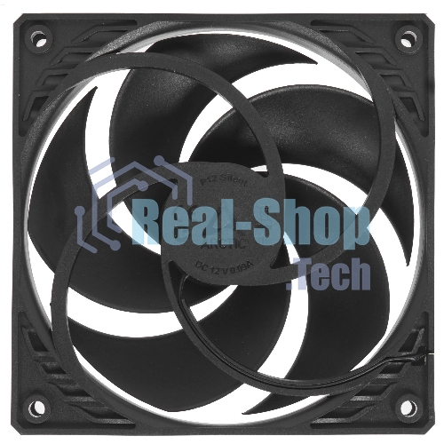 Вентилятор для корпуса Case fan ARCTIC P12 Silent (черный/черный) (ACFAN00130A)