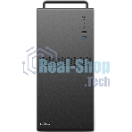 Компьютерный корпус CBR mATX Minitower V205, без БП, 1хUSB 3.0, 1хUSB 2.0, HD Audio+Mic, ручка, каркас металл 1.8мм, Black PCC-MATX-V205-WPSU