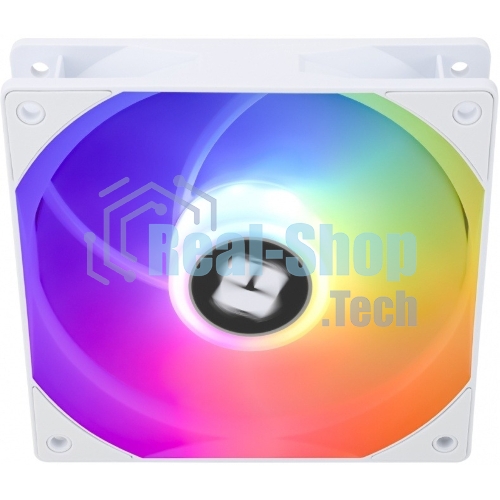 Кулер для корпуса Thermalright TL-C12RW-S V2 Reverse (120x120x25mm, 4-pin PWM, ARGB, 58CFM, 25.6dBA, 1500RPM, White)