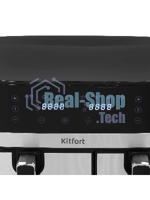 Аэрогриль Kitfort КТ-2261 черный, 2700 Вт, 8.2 л, сенсор, 8 программ