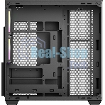 Корпус Ocypus Delta C74 ARGB Black, Midi-Tower, чёрный, 2 x 120 мм