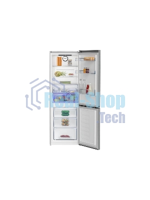 Холодильник Beko B3RCNK362HX нержавеющая сталь двухкамерный 220/100л морозилка снизу Total No Frost