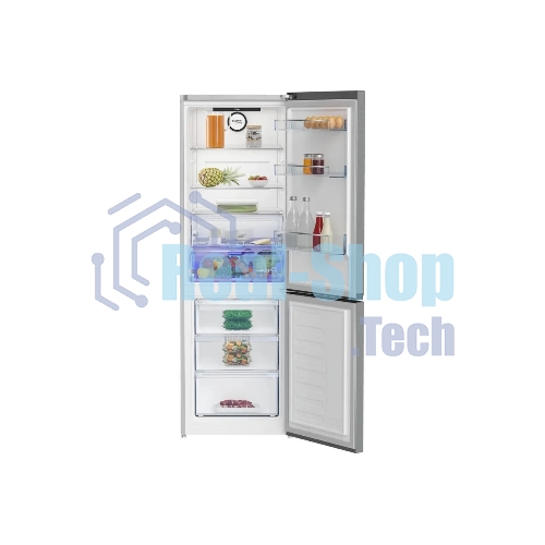Холодильник Beko B3RCNK362HX нержавеющая сталь двухкамерный 220/100л морозилка снизу Total No Frost