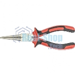 Круглогубцы Matrix 17355 NICKEL 160 мм, никелированные, двухкомпонентные рукоятки