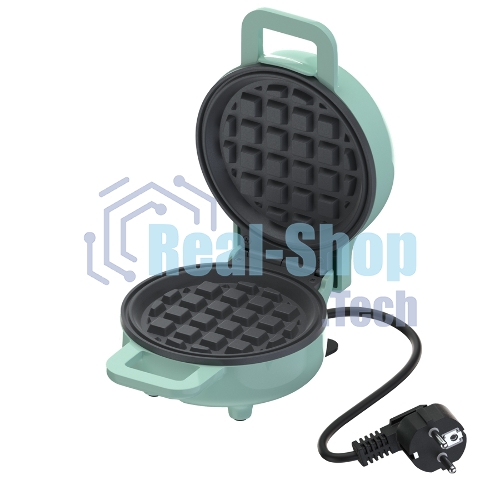 Вафельница для венских вафель MAXVI SM552P tiffany blue
