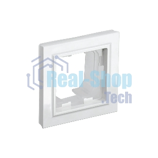 Рамка 1-мест. IEK BRITE IP44 РУ-1-БрБ-44 белый