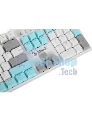 Клавиатура проводная A4Tech Bloody S510N USB белый