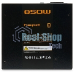 Блок питания Power Supply HSPD, 850W 80 PLUS Gold (ATX, 2.52, Full modular, 1x24(20+4)pin 600мм, 2xCPU 8(4+4)pin 700мм, 2xPCIe*2 8(6+2)pin 600+150мм, 2xSATA*3 500+150+150мм, 1xMOLEX*3 500+150+150мм, Active, 120x120мм, 150x140x86мм, APFC, OVP, OPP, SCP, UVP, OCP, OTP, NLO, SIP, black)