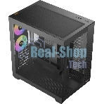 Корпус Ocypus Delta C74 ARGB Black, Midi-Tower, чёрный, 2 x 120 мм