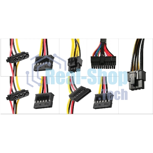 Блок питания KingPrice ATX 550W KPPSU550 (20+4pin) 120мм fan 4xSATA