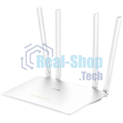Роутер беспроводной Cudy WR1200 AC1200 10/100BASE-TX белый