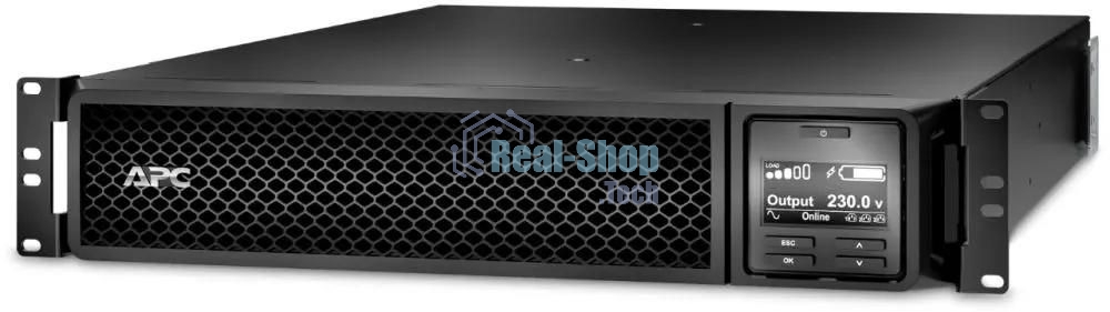 Источник бесперебойного питания APC Smart-UPS SRT SRT1000RMXLI / 1000ВA / 1000Вт / 6xIEC320 С13
