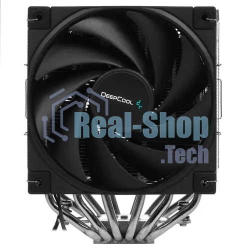 Кулер для процессора DEEPCOOL AK620 черный, 120 мм, алюминий/медь, 1850 об/мин, 28 дБ, 4 pin, 260 Вт, 162 мм