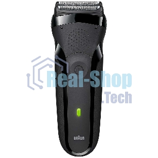 Электробритва Braun S3 300BT черная сухое бритье с триммером для бороды тип 5408