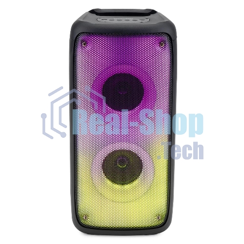 Минисистема Hyundai H-MC1230 черный 40Вт FM USB BT micro SD