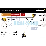 Триммер бензиновый Huter GGT-1500T, 2 л.с.