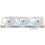 Кулер с водяным охлаждением Formula V Line ICE JET GLOW 360 WH, 360мм, 3x120мм, ARGB fans, LGA115X/1200/1700/1851, AM4/AM5