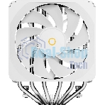 Кулер для процессора Ocypus Delta A62 EX WH Digital, 2x120мм ARGB FAN, Top Display Panel, 6 HEAT PIPES, 4-PIN PWM, 600-1800 RPM, 31DBA, HYDRO BEARING, LGA115X/1200/1700/18XX, AM4/AM5