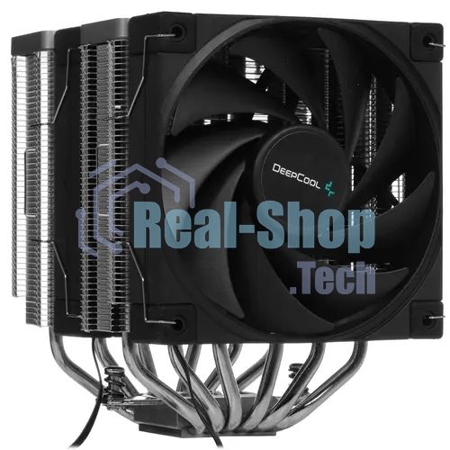 Кулер для процессора DEEPCOOL AK620 черный, 120 мм, алюминий/медь, 1850 об/мин, 28 дБ, 4 pin, 260 Вт, 162 мм