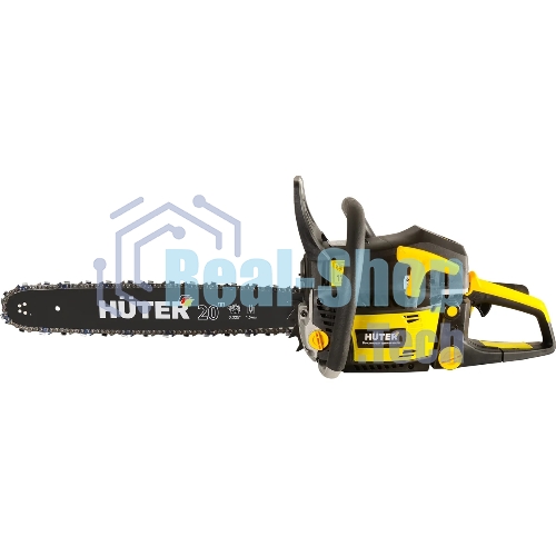 Бензопила Huter BS-52 70/6/32.4 квт, 52 см3, бак 0,55 л, антивиб. система, шина 50 см/20