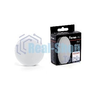 Лампа светодиодная Feron PRO LB-1508 8Вт GX53 дневной таблетка