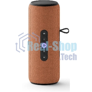 Умная колонка Яндекс Станция Стрит, 30Вт, компактная, 2 динамика, Wi-Fi, Bluetooth 5.0, Алиса, оранжевый