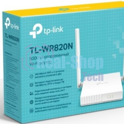 Роутер беспроводной TP-Link TL-WR820N N300 10/100BASE-TX белый