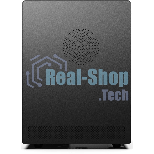 Компьютерный корпус CBR mATX Minitower V500, без БП, 1хUSB 3.0, 2хUSB 2.0, HD Audio+Mic, закаленное стекло, черный [PCC-MATX-V500-WPSU