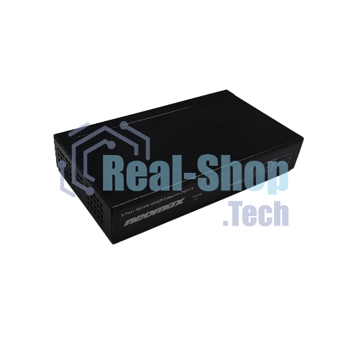 Коммутатор неуправляемый NEOMAX NMS-108P-1000-S, 8 портов 1000 Mbps, металл