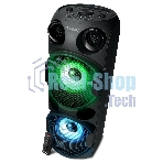 Колонка АС SVEN PS-750, черный (80 Вт, TWS, Bluetooth, FM, USB, microSD, LED-дисплей, 2х4400мА*ч)
