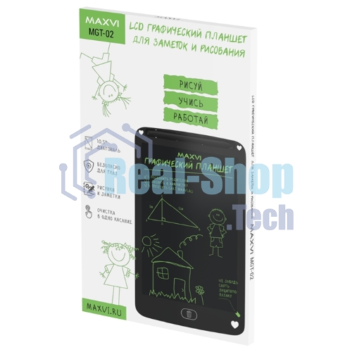 LCD планшет для заметок и рисования Maxvi MGT-02