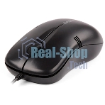 Мышь проводная A4Tech OP-560NUS черный, 1200 dpi, USB, кнопки - 3