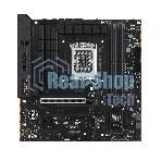 Материнская плата ASUS TUF GAMING B760M-PLUS II, LGA 1700, Intel B760, 4xDDR5, 4xSATA, 3xM.2, 1xPCIe 5.0 x16, 1xPCIe x4, 1xPCIe x1, 1xUSB-A 3.2 Gen 2, 2xUSB-A 3.2 Gen 1, 4xUSB 2.0, 1xUSB-C 3.2 Gen 2x2, 1x2.5Gb LAN, 5x3.5 мм, 7.1, mATX